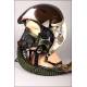 Soviet fighter pilot's flight helmet complete.