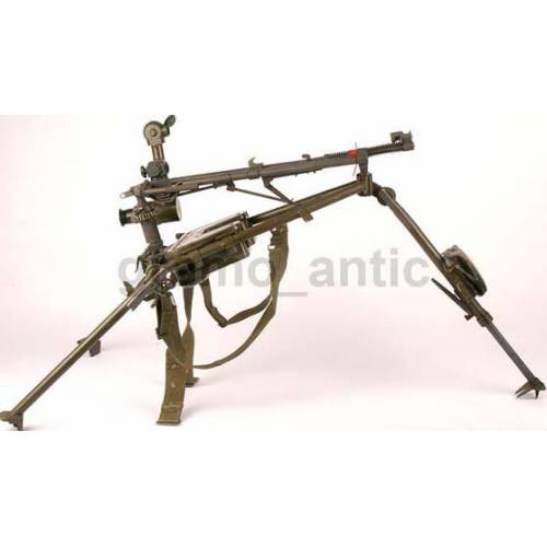 German tripod for MG3, MG42 and MG53 with Wezlar telescopic sight.