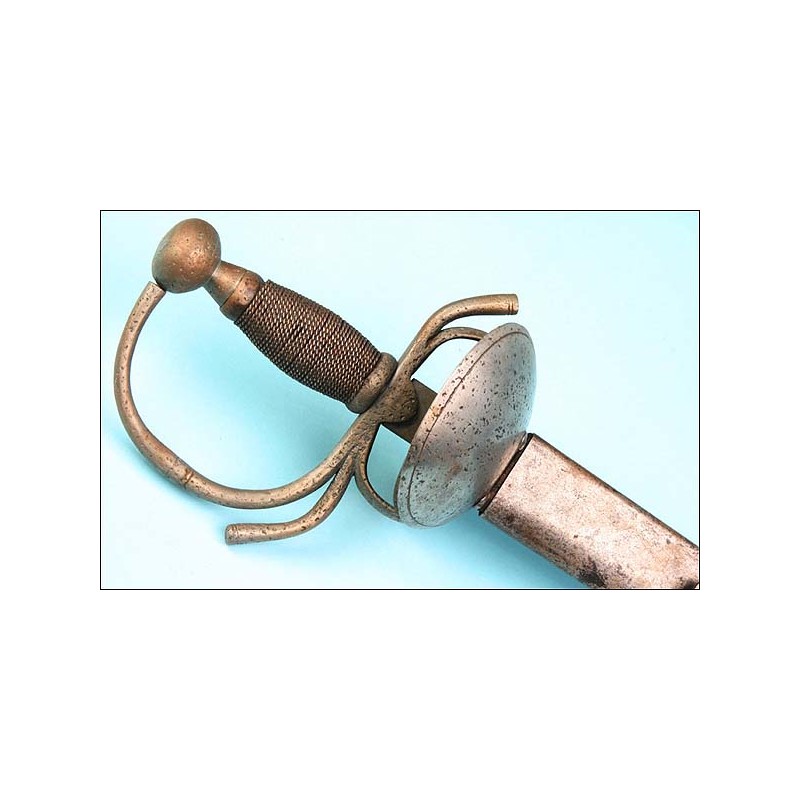 Model 1728 Sword for cavalry troop. WITH SHEATH