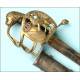Prussian cavalry sword. Circa 1800