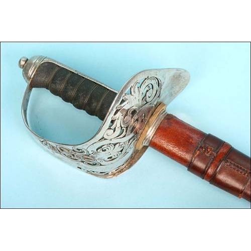 Espada para ofical de Infantería británica. Modelo 1895