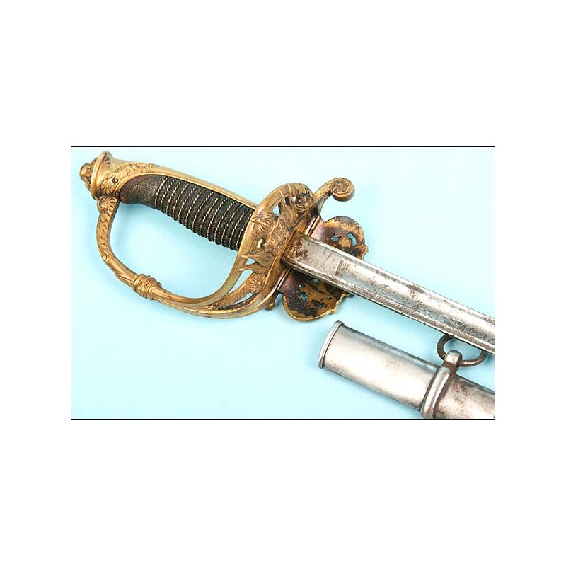 Saber Model 1868 for Carabineros officer.