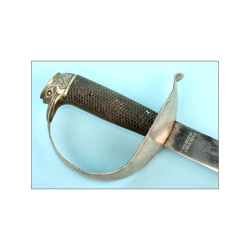 Machete reglamentario español para Cuba. C. 1880