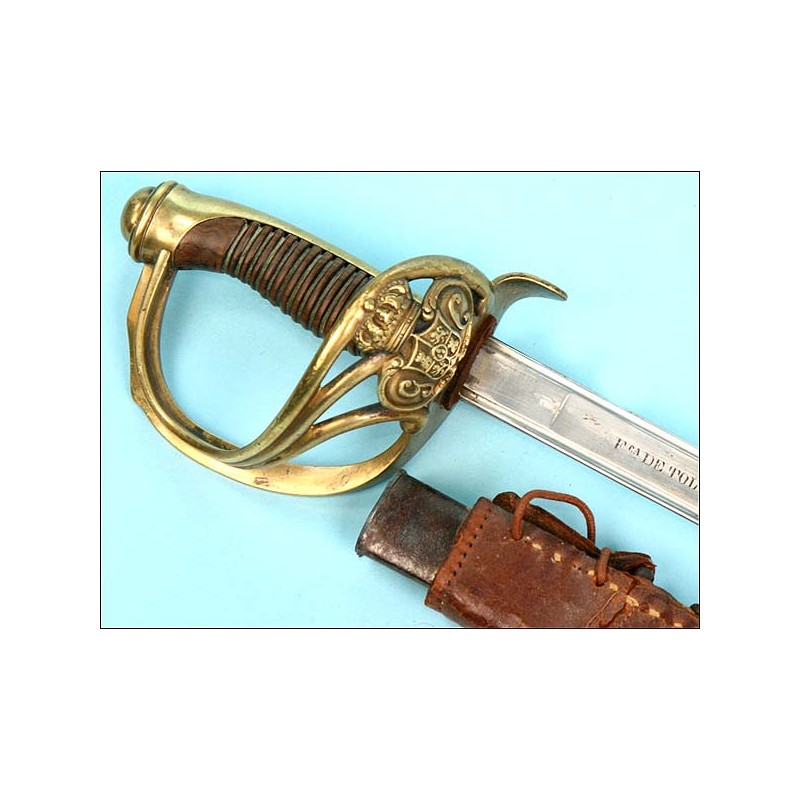 Mounting sword for officer of the Civil Guard. Mod. 1844
