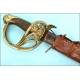 Mounting sword for officer of the Civil Guard. Mod. 1844