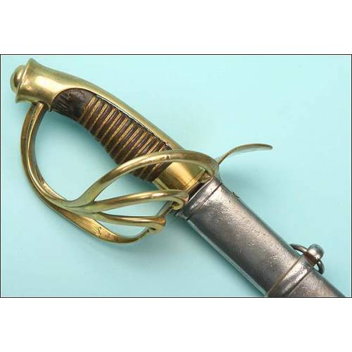 Model 1840 saber for cavalry officer. 1842