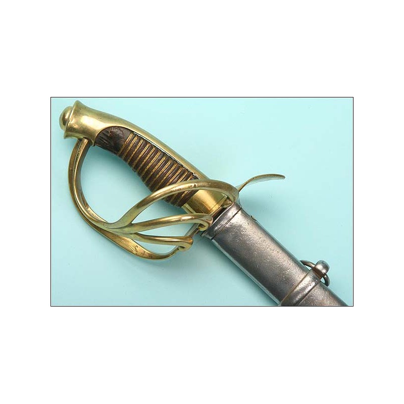 Model 1840 saber for cavalry officer. 1842