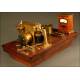 Original Morse Telegraph Station from 1880. Good Condition.