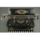 Excepcional Máquina de Escribir Francesa MAP, Fabricada en 1921. Bien Conservada y Funcionando
