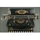 Exceptional MAP French Typewriter, Manufactured in 1921. Well Preserved