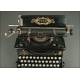 Exceptional MAP French Typewriter, Manufactured in 1921. Well Preserved