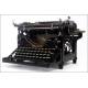 Beautiful Underwood No. 5 Typewriter. Germany, 1920. In Good Condition and Working