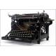 Preciosa Máquina de Escribir Underwood Nº 5. Alemania, 1920. En Buen Estado y Funcionando