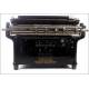 Beautiful Underwood No. 5 Typewriter. Germany, 1920. In Good Condition and Working