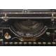 Rare and Exclusive Underwood Typewriter No. 5 with Spanish Keyboard. 1920's