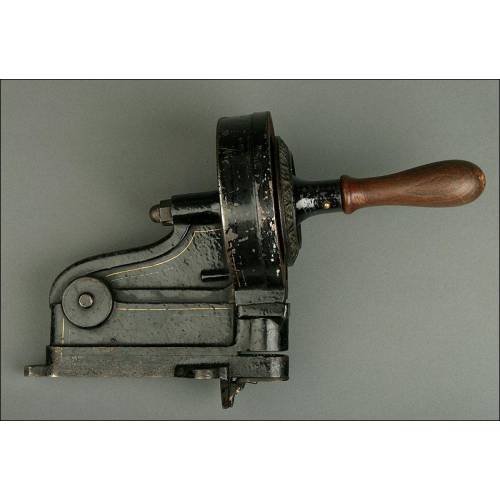 Máquina para Rotular Cummins Fabricada en Estados Unidos en 1892. Funcionando Bien