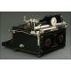 Rare German Culema Typewriter, Year 1919.