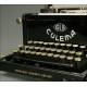 Rare German Culema Typewriter, Year 1919.