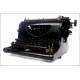 Rare Fox Typewriter, United States, ca. 1906. With Spanish Keyboard and Working