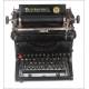 Rare Fox Typewriter, United States, ca. 1906. With Spanish Keyboard and Working