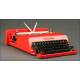 1969 Olivetti Valentine Italian Typewriter. Well preserved and in perfect working order.