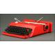 1969 Olivetti Valentine Italian Typewriter. Well preserved and in perfect working order.