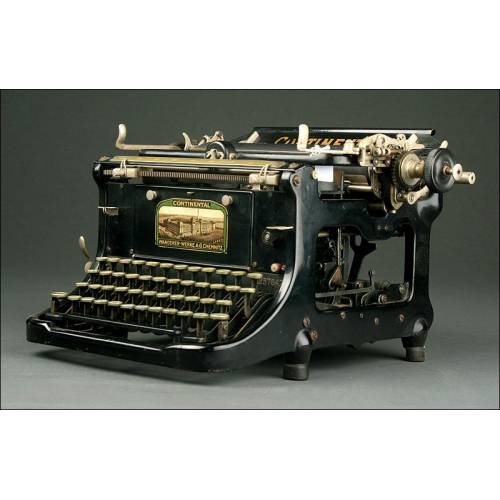 Nice Continental Standard Typewriter, Ca. 1.915. Working Like the First Day