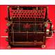 Preciosa Máquina de Escribir Marca Underwood Nº 3, 1912. Funcionando