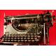 Hermosa Máquina de Escribir Marca Underwood 5,1920. Funcionando.