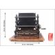 Important 1908 German Rotary Printing Press. Large size and working.