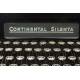 Beautiful Continental Silent Typewriter. Germany, 1930's. Perfectly Preserved and Functioning.