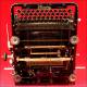Atractiva Máquina de Escribir Continental Silenta, 1934. En Perfecto Estado de Funcionamiento