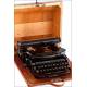 Fantástica Máquina de Escribir Adler 7 en Buen Estado. Alemania, Años 30. Funcionando Perfectamente