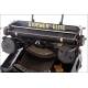 Antique German Stoewer Elite Typewriter. Year 1925, Well Preserved and Working.
