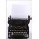 Antique German Stoewer Elite Typewriter. Year 1925, Well Preserved and Working.