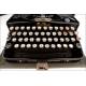 Máquina de Escribir Portátil Erika 6, Alemania, Años 40-50. Funciona Muy Bien