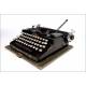 Erika 6 Portable Typewriter, Germany, 1940s-50s.