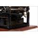 Máquina de Escribir Stoewer Record en Buen Estado y Funcionando. Año 1905, con Estuche Original