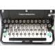 Elegant German Continental Typewriter. Forties of the XX Century. In Perfect Condition.