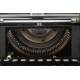 Elegant German Continental Typewriter. Forties of the XX Century. In Perfect Condition.