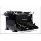 Elegant German Continental Typewriter. Forties of the XX Century. In Perfect Condition.