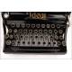 Beautiful Ideal A Typewriter, Antique and Well Preserved. Germany, Circa 1906