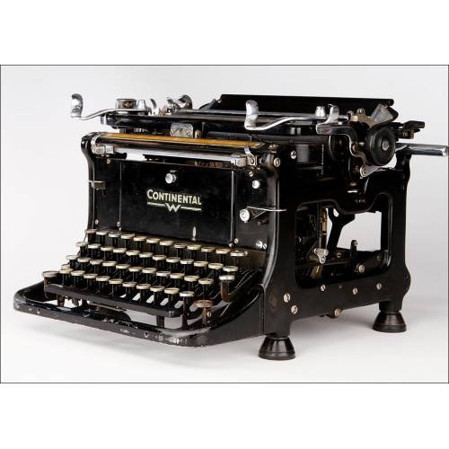 Máquina de Escribir Continental Standard en Perfecto Funcionamiento. Alemania, 1937