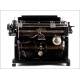 Beautiful Stoewer Record Typewriter Made in Germany in 1921. Perfectly Working