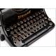 Beautiful Stoewer Record Typewriter Made in Germany in 1921. Perfectly Working