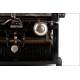 Preciosa Máquina de Escribir Stoewer Record Fabricada en Alemania en 1921. Funcionando Perfectamente