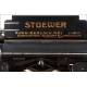 Beautiful Stoewer Record Typewriter Made in Germany in 1921. Perfectly Working