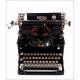 Máquina de Escribir Royal 10 con Paredes de Cristal. Estados Unidos, 1933. Funcionando Bien