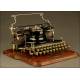 Antique Hammond Multiplex Typewriter, Year 1913.
