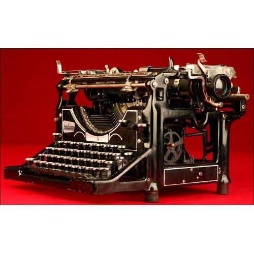 Espléndida Máquina de Escribir Underwood 5, Año 1.915. Funciona Bien.